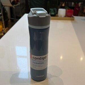 🆕 Contigo Clybourne Chill Stainless Steel FreeFlow Water Filtration Bottle